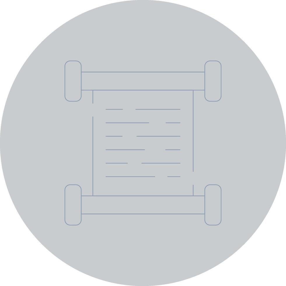 Scroll Creative Icon Design vector