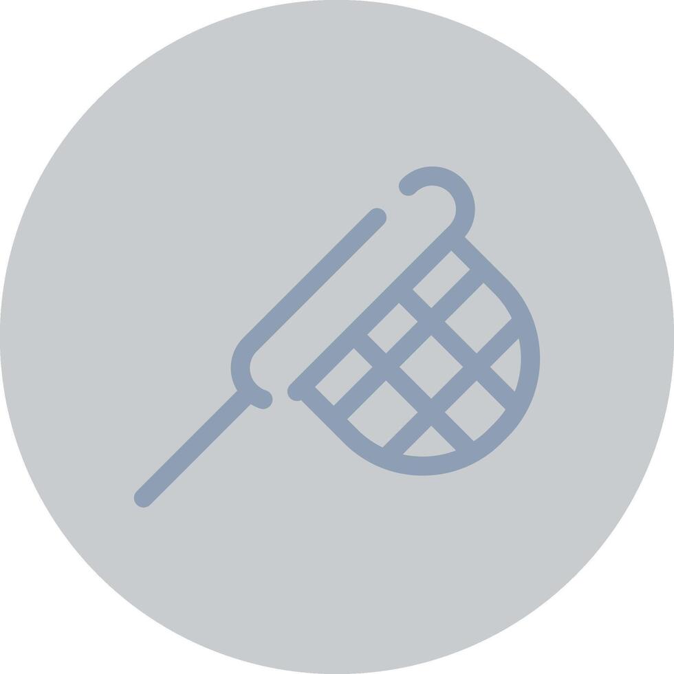 Hand Net Creative Icon Design vector