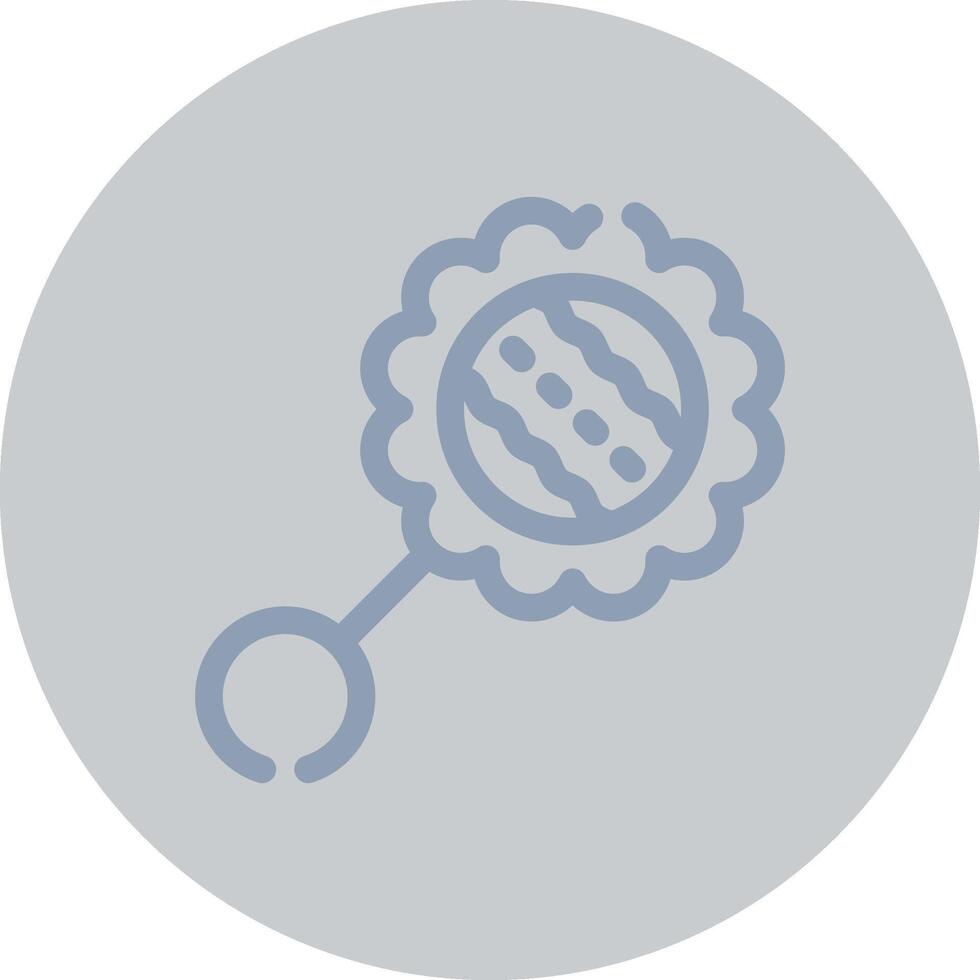 Rattle Creative Icon Design vector