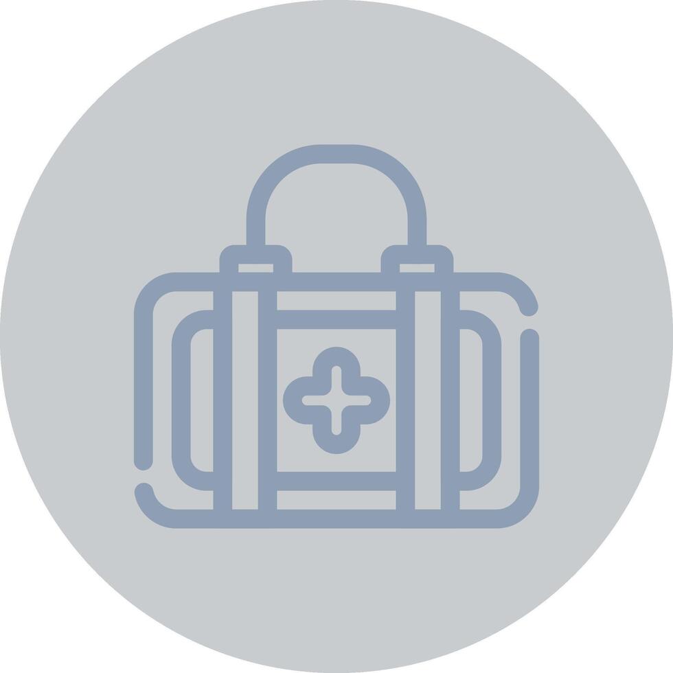 First Aid Kit Creative Icon Design vector