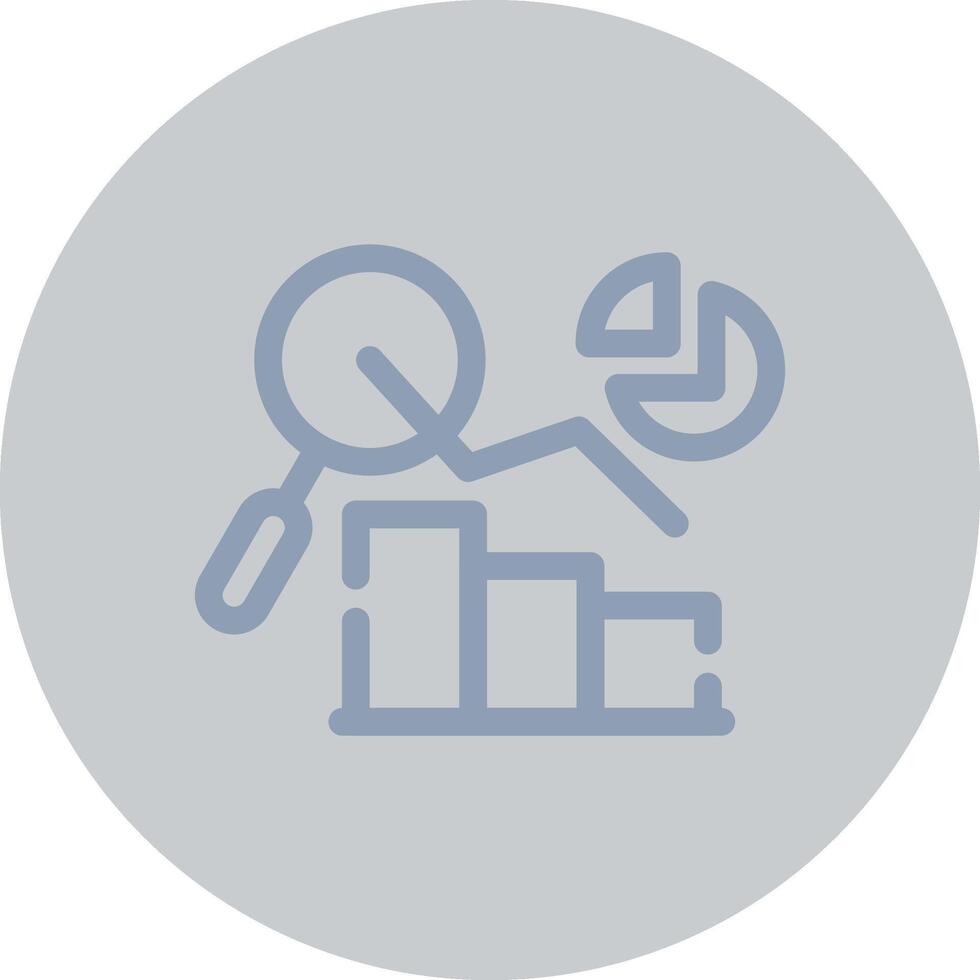 Research Process Creative Icon Design vector