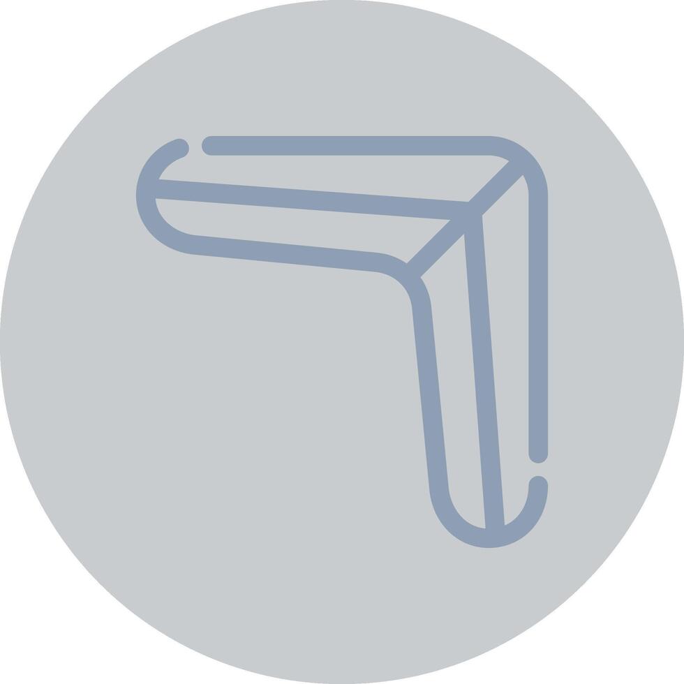 Boomerang Creative Icon Design vector