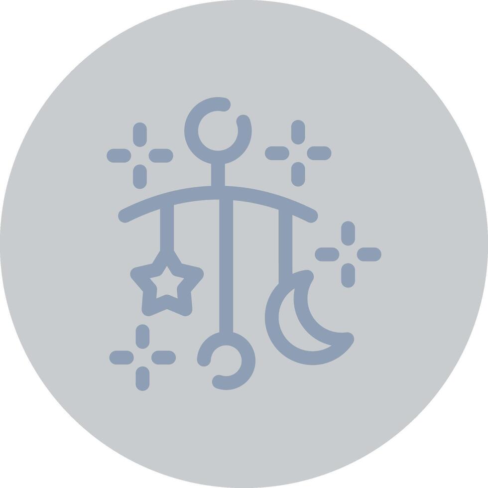 Baby Mobile Creative Icon Design vector