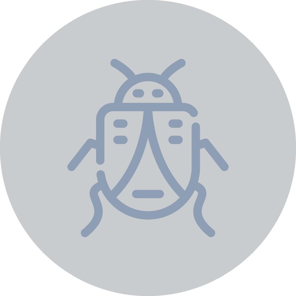 Bug Creative Icon Design vector