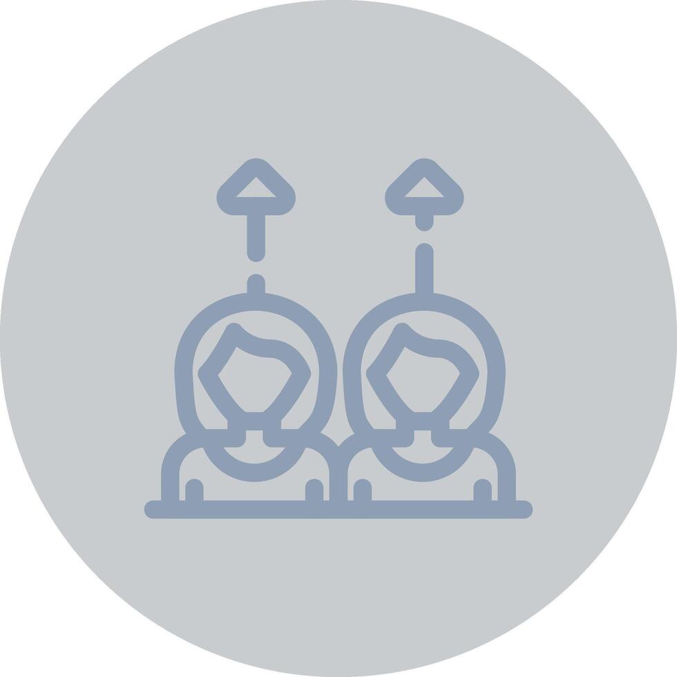 Same Approach Creative Icon Design vector