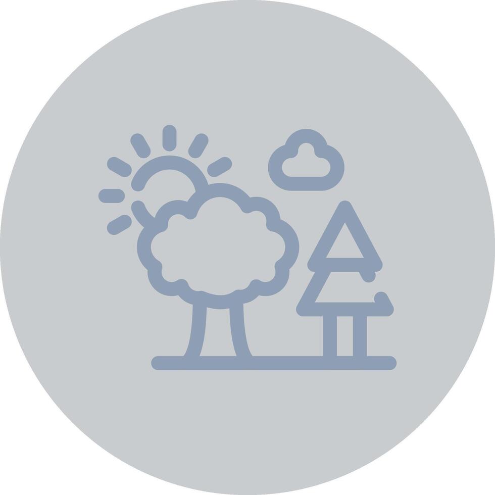 Trees Creative Icon Design vector
