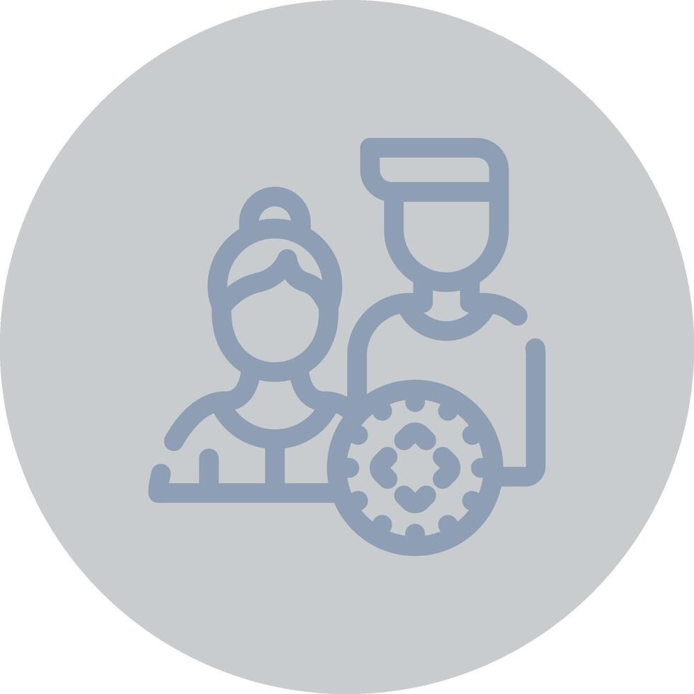 Focus Group Creative Icon Design vector