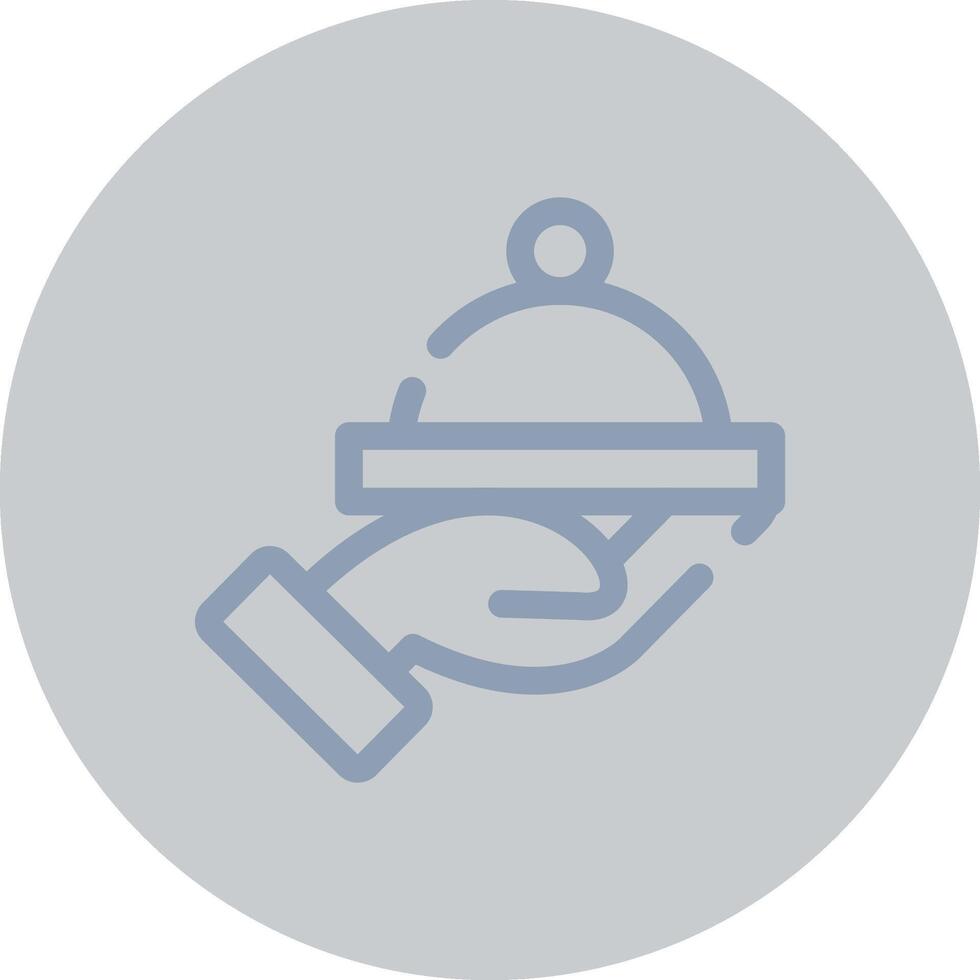 Room Service Creative Icon Design vector