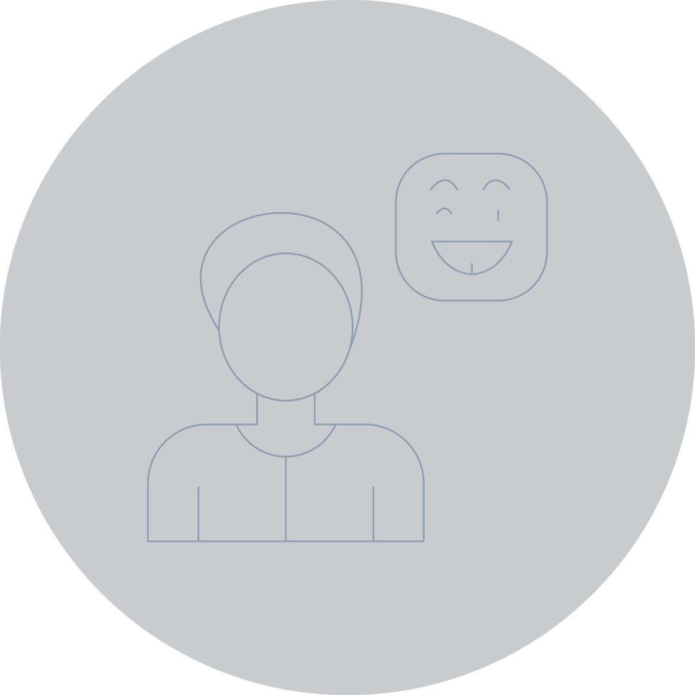 Joyful Creative Icon Design vector