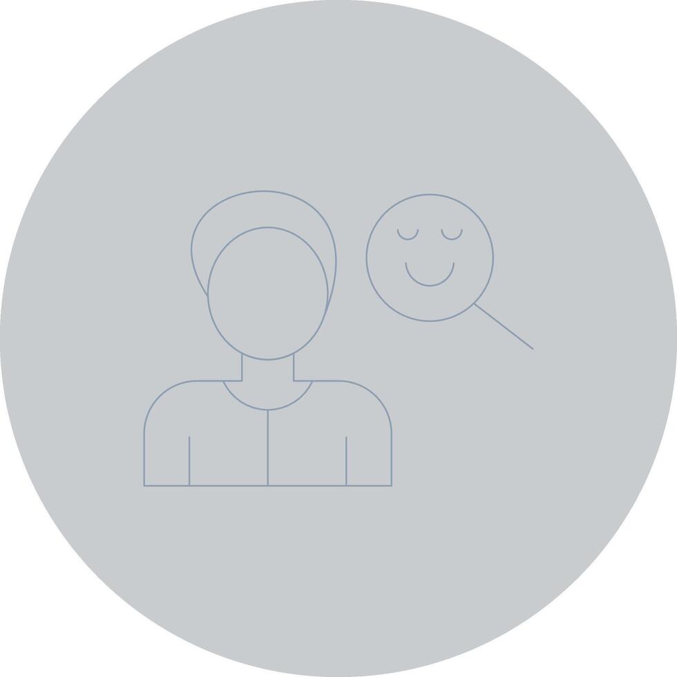Complex Emotion Creative Icon Design vector