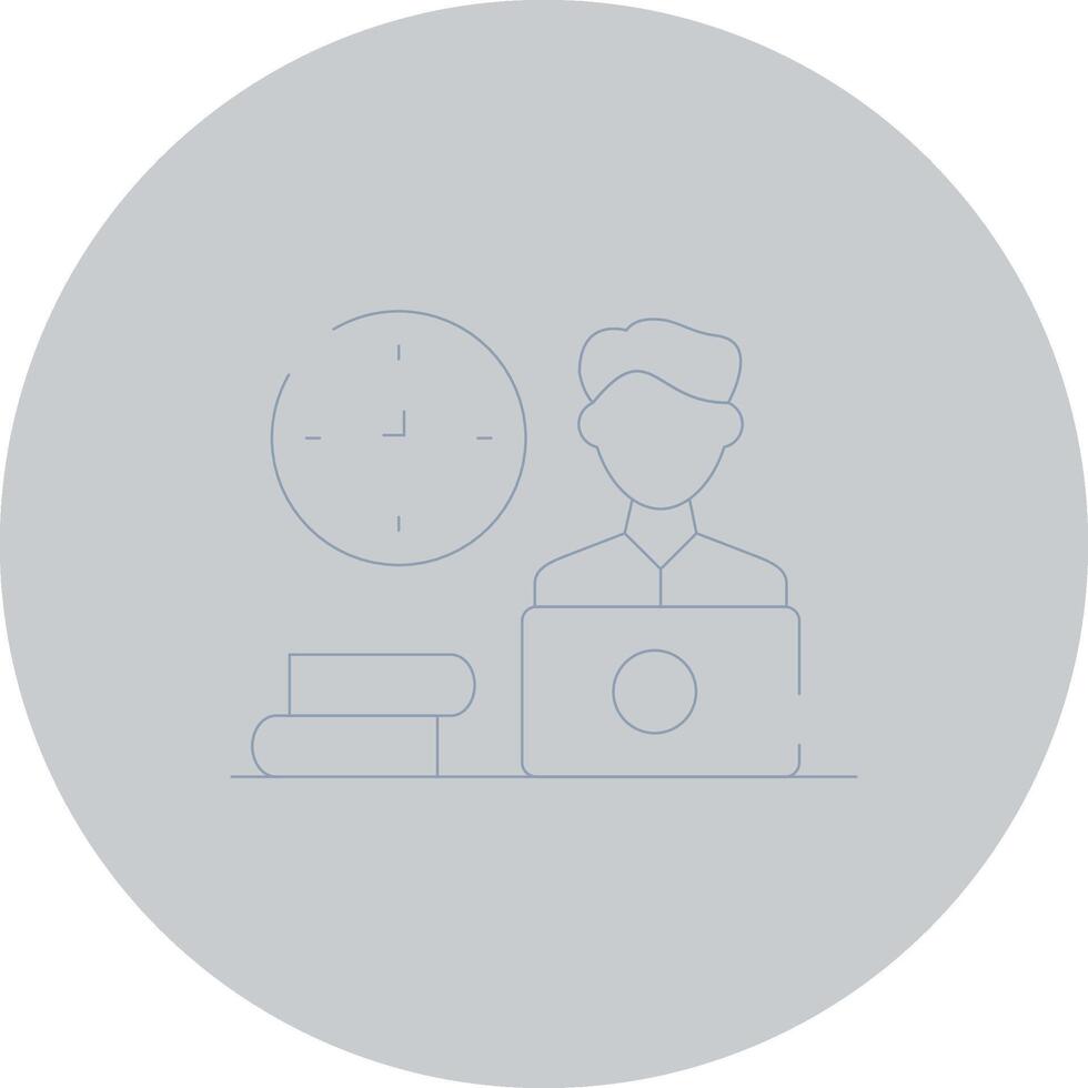 Work Habits Creative Icon Design vector