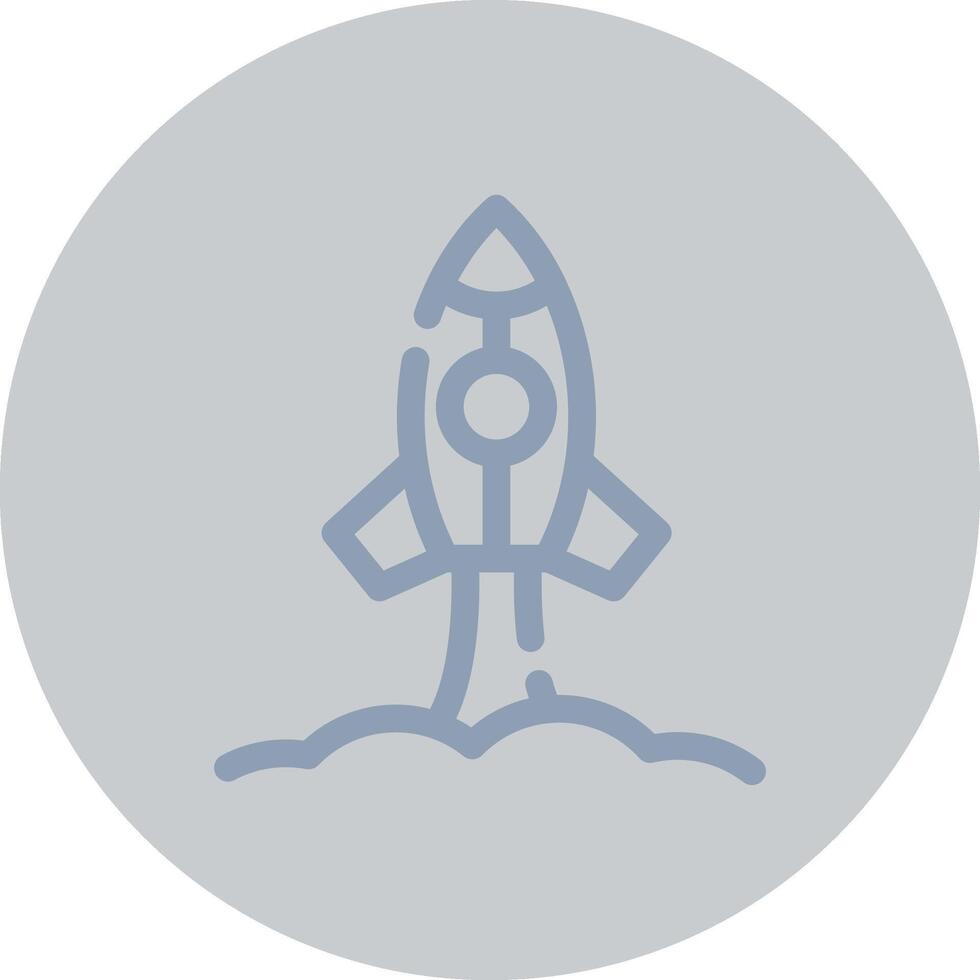 Spaceship Creative Icon Design vector