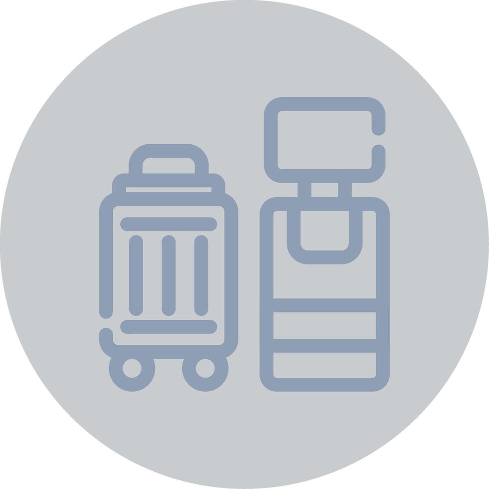 Self Check In Creative Icon Design vector