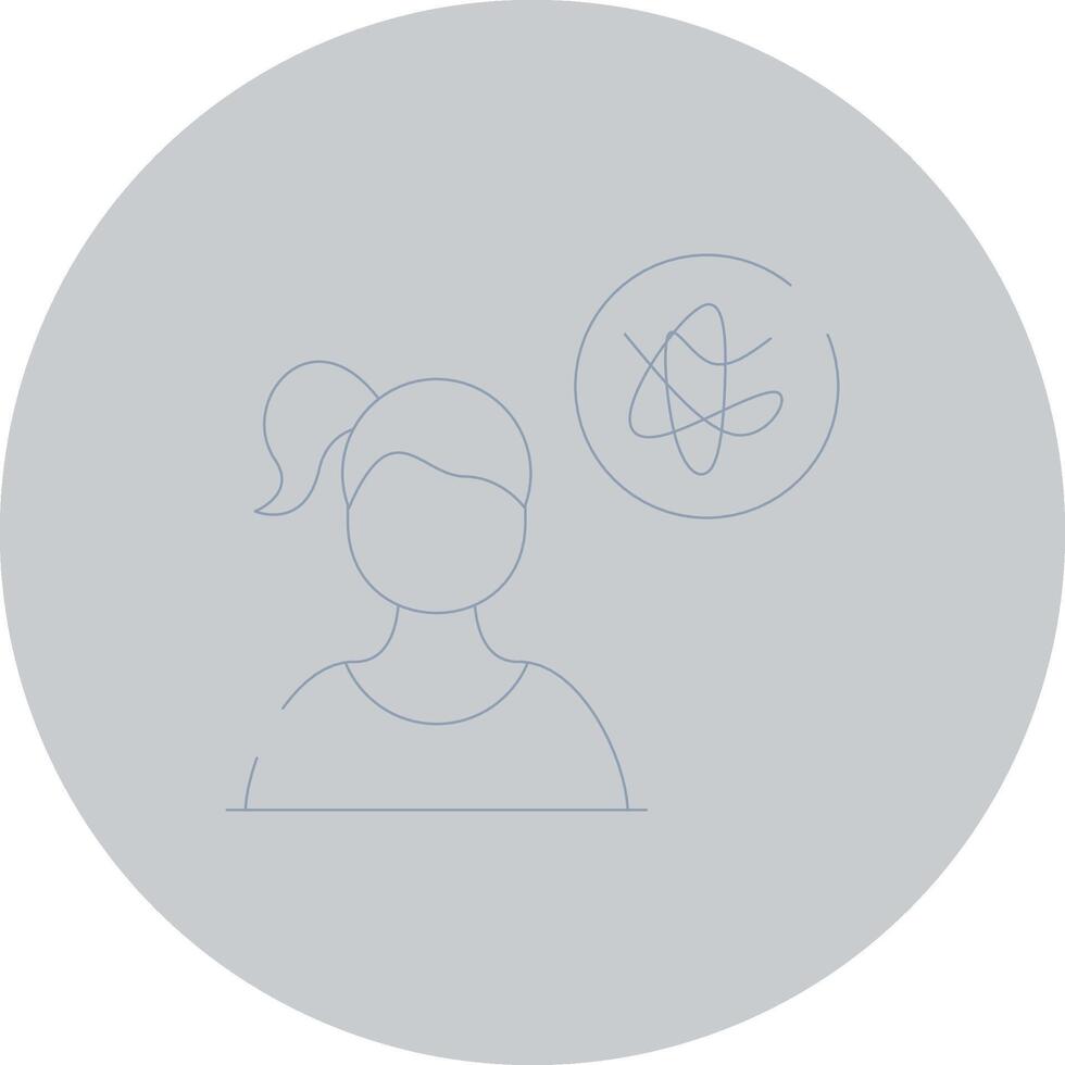 Mess Creative Icon Design vector