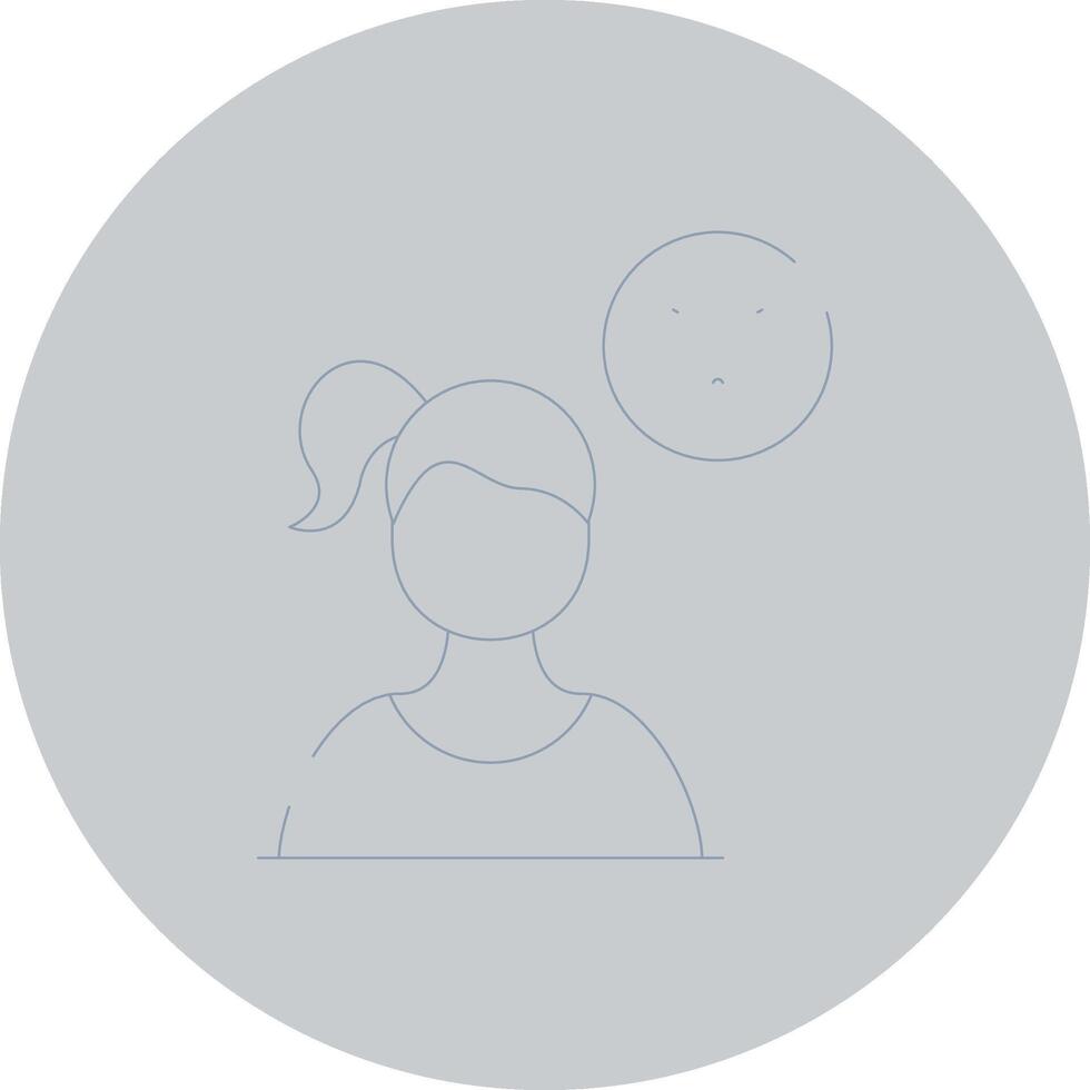 Amused Creative Icon Design vector