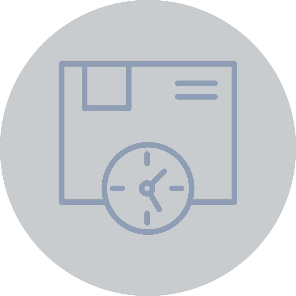 Delivery Time Creative Icon Design vector