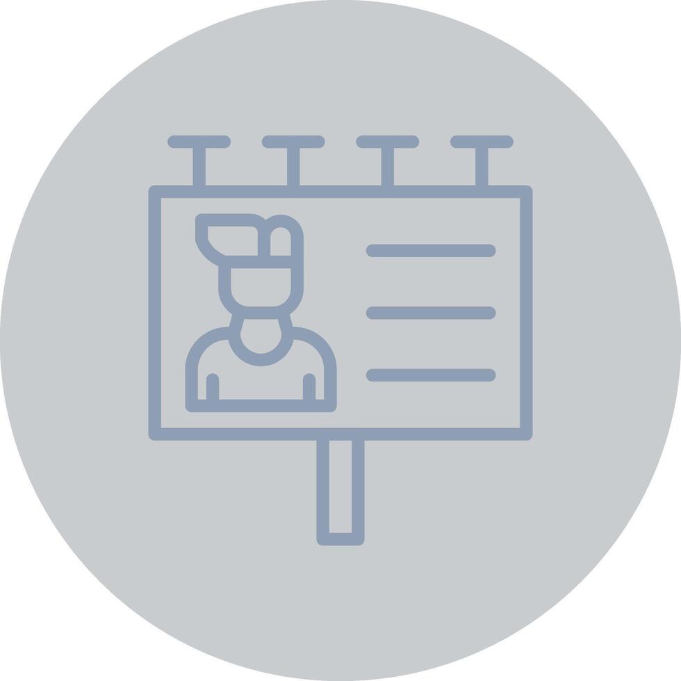Advertisement Creative Icon Design vector
