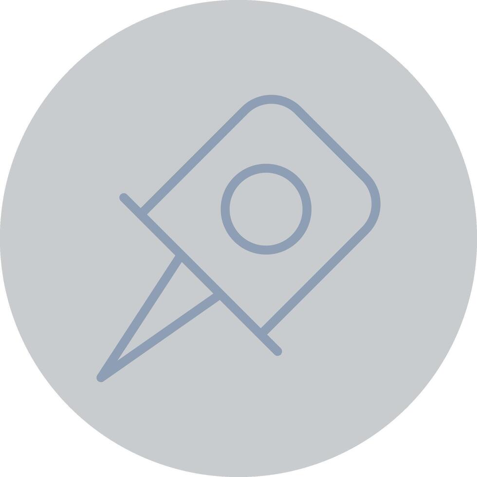 Pin Creative Icon Design vector