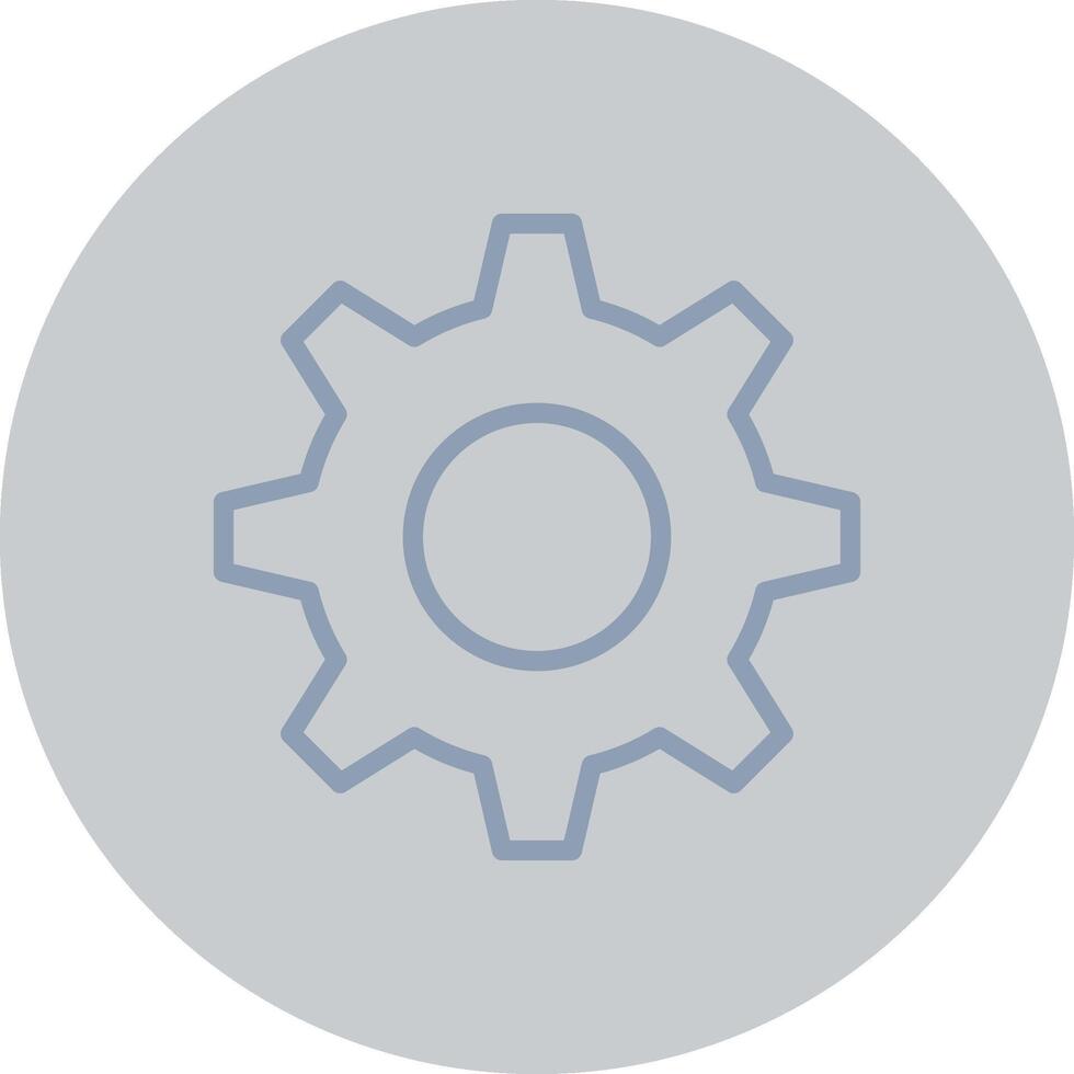 Cog Creative Icon Design vector