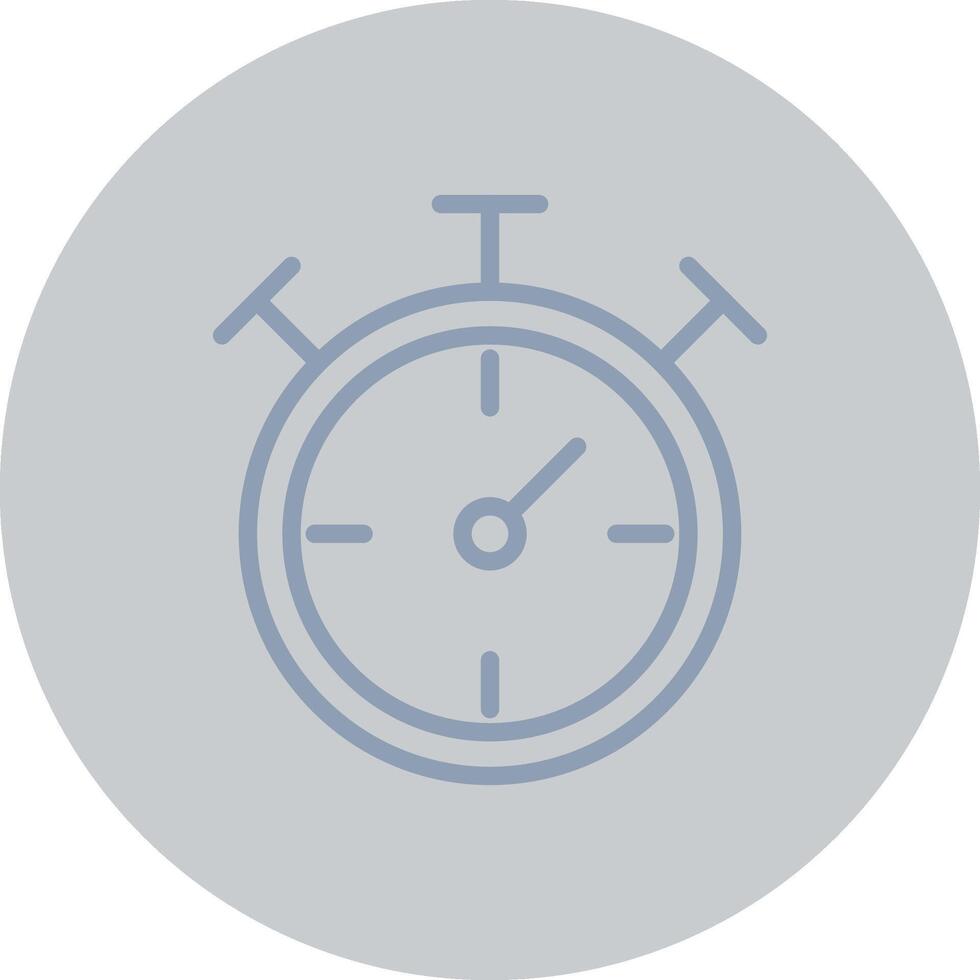 Stopwatch Creative Icon Design vector