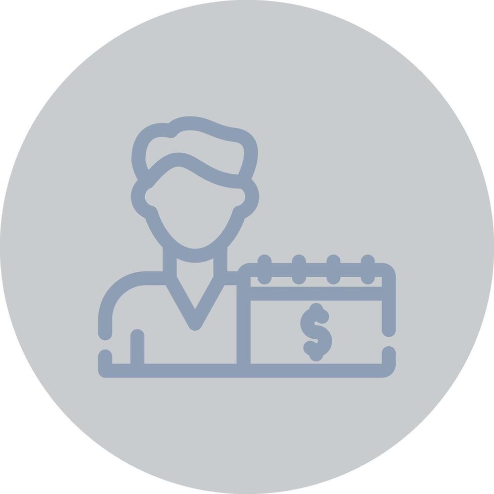 Fixed Funding Creative Icon Design vector
