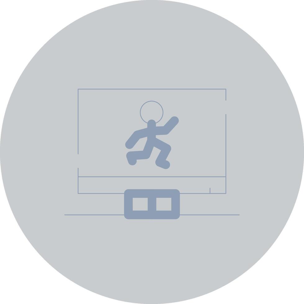 Motion Graphic Creative Icon Design vector