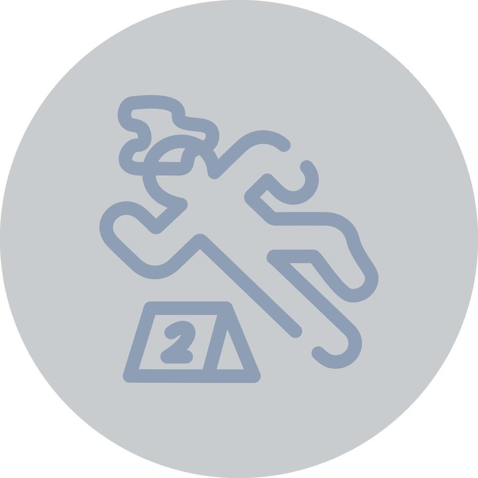 Crime Scene Creative Icon Design vector