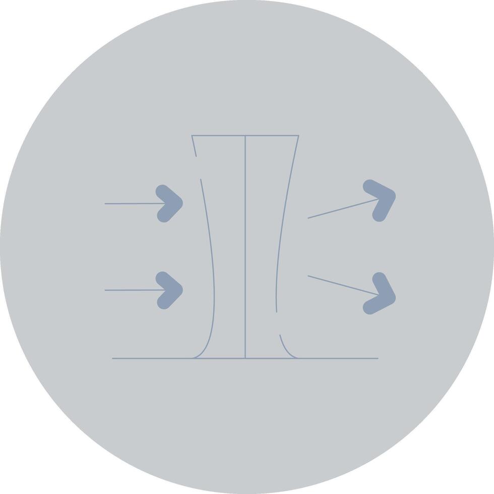 Normal Index Lenses Creative Icon Design vector