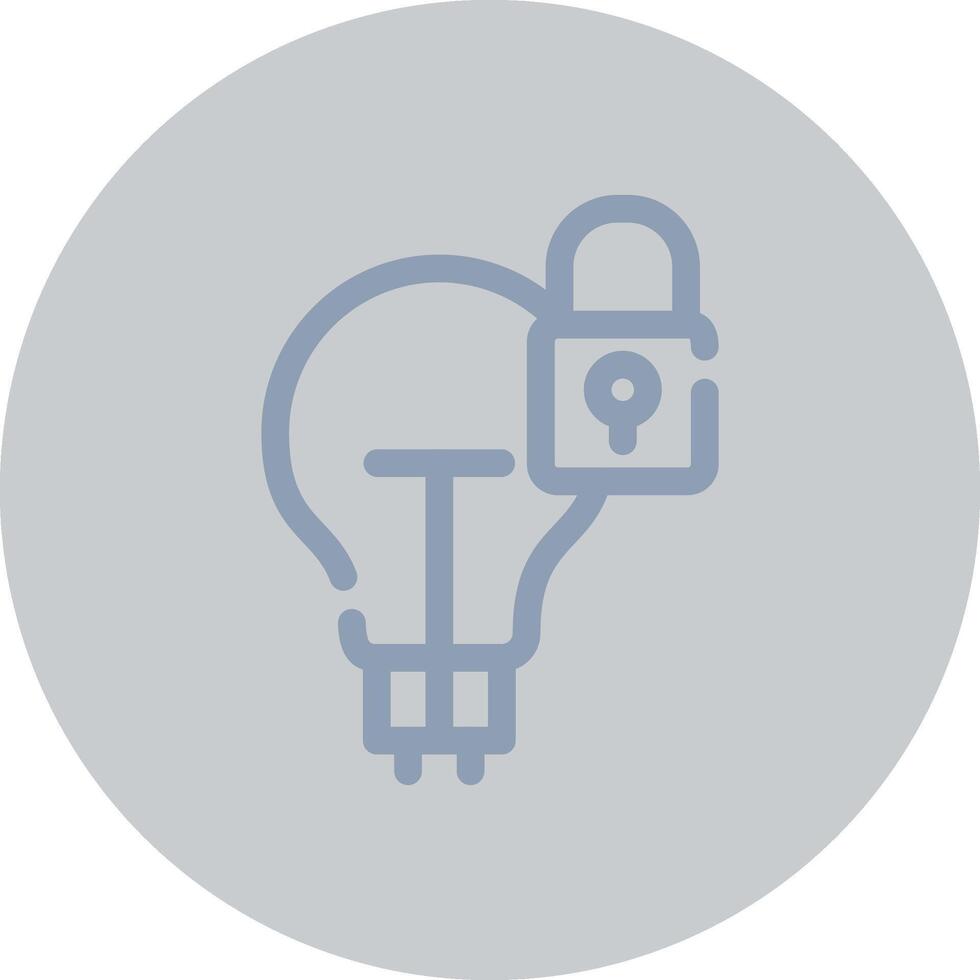 Intellectual Property Creative Icon Design vector