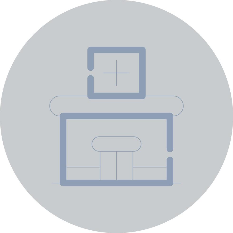 Healthcare Marketplace Creative Icon Design vector