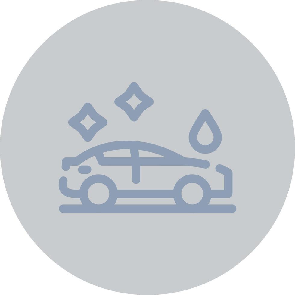 Car Wash Creative Icon Design vector