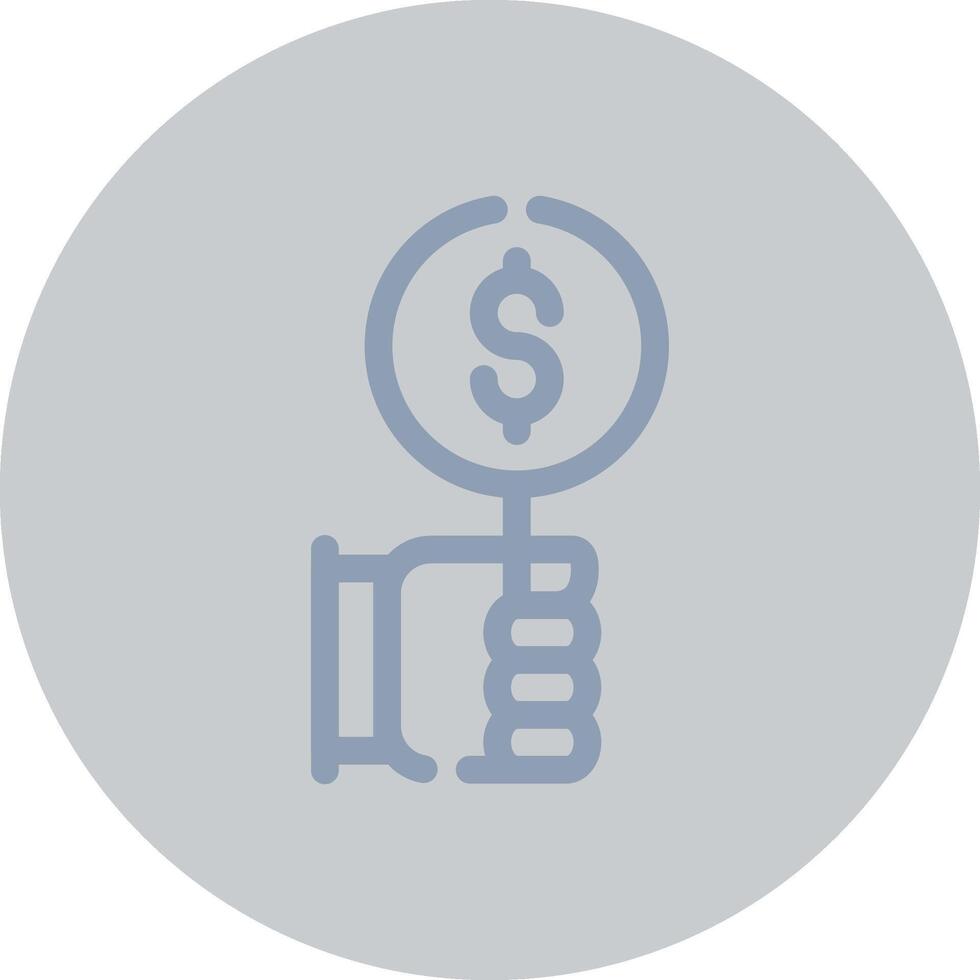 Asking Price Creative Icon Design vector