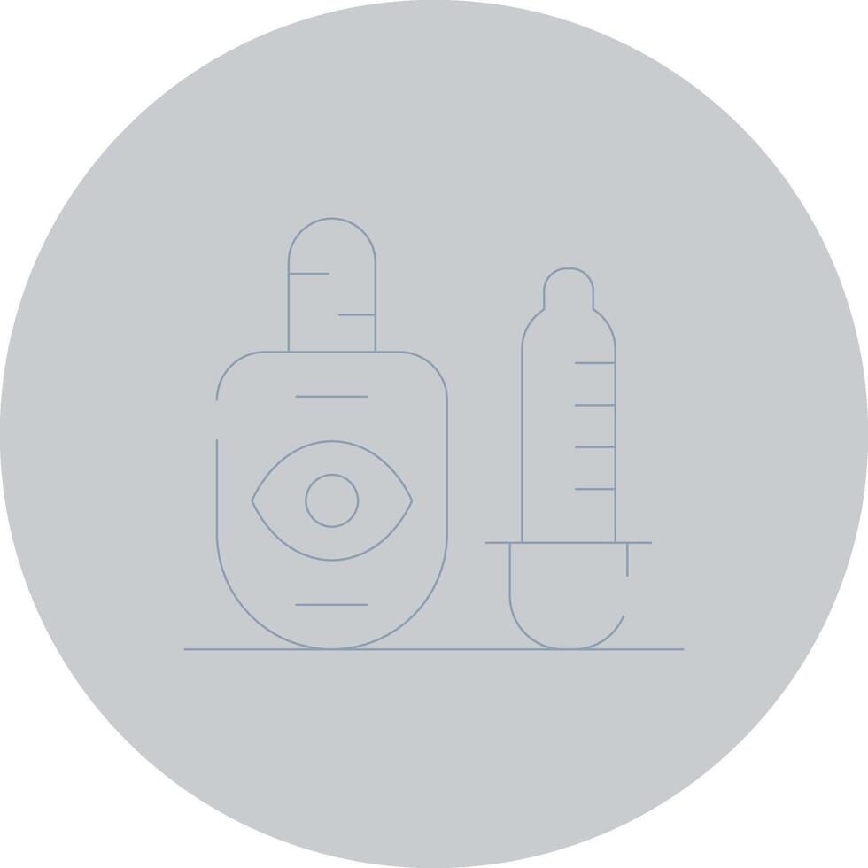 Artificial Tears Creative Icon Design vector