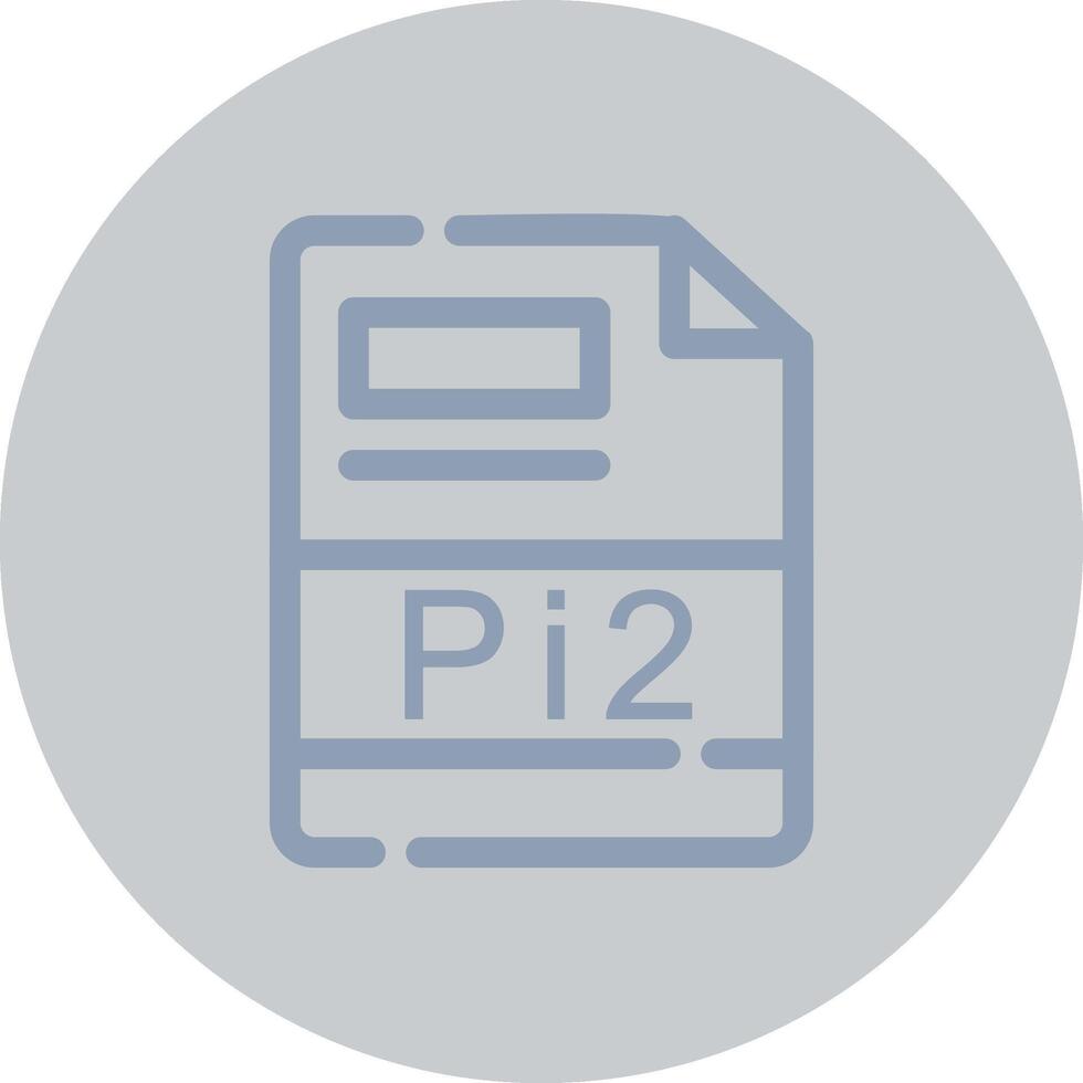pi2 creativo icono diseño vector
