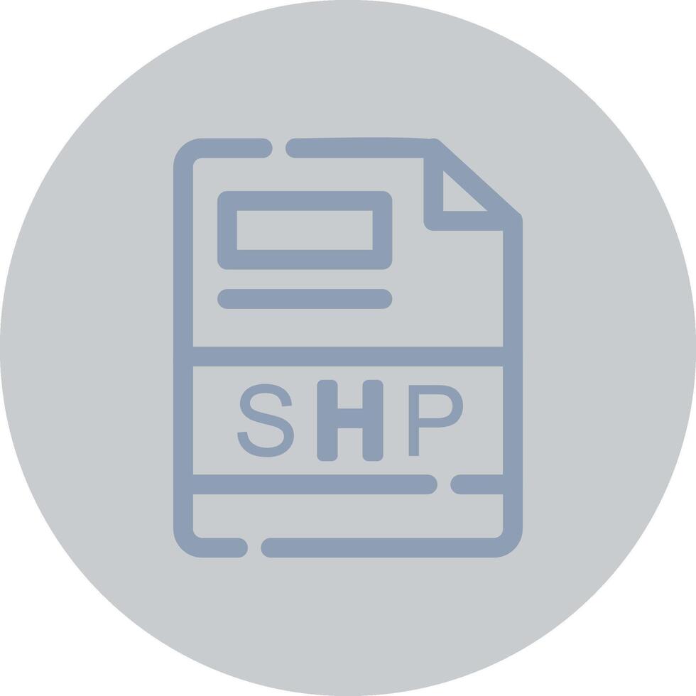 SHP Creative Icon Design vector