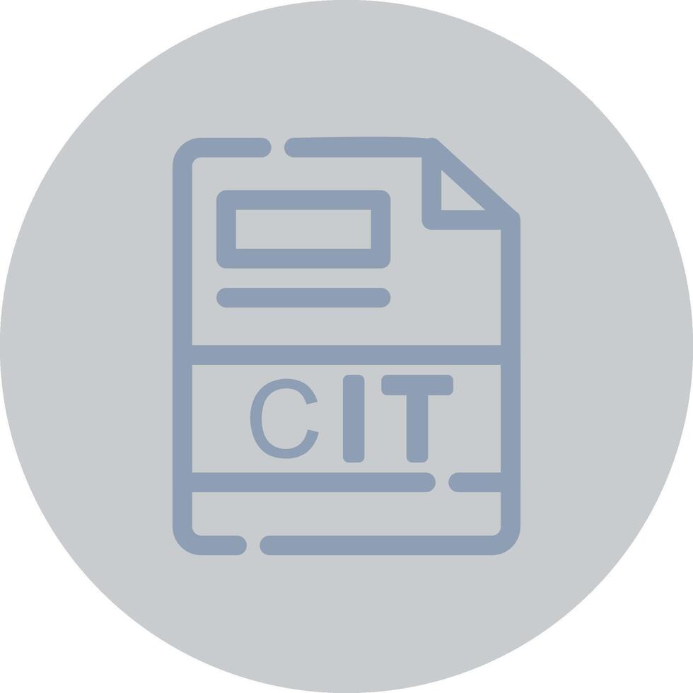 CIT Creative Icon Design vector