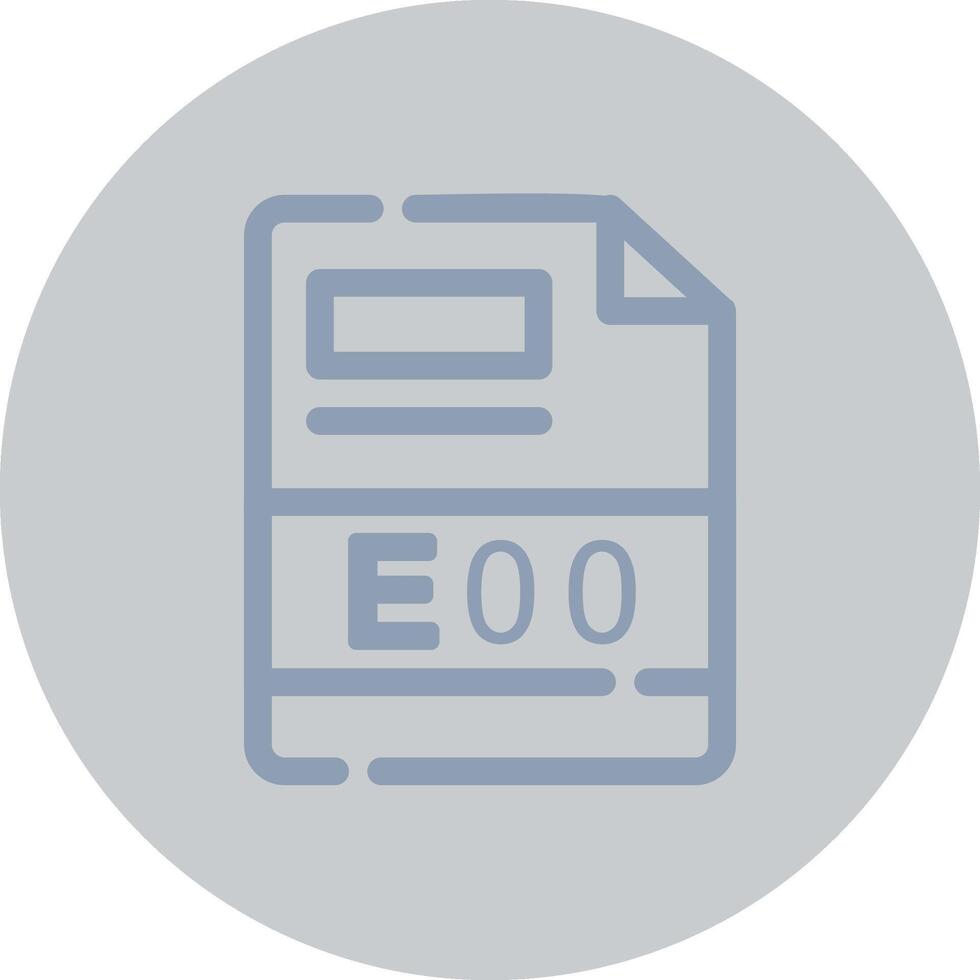 E00 Creative Icon Design vector