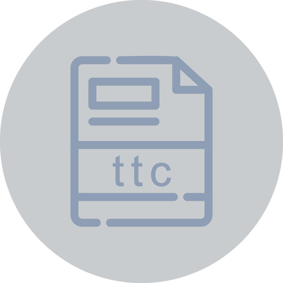 ttc Creative Icon Design vector