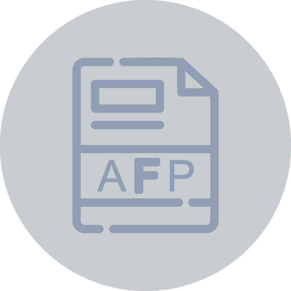 AFP Creative Icon Design vector