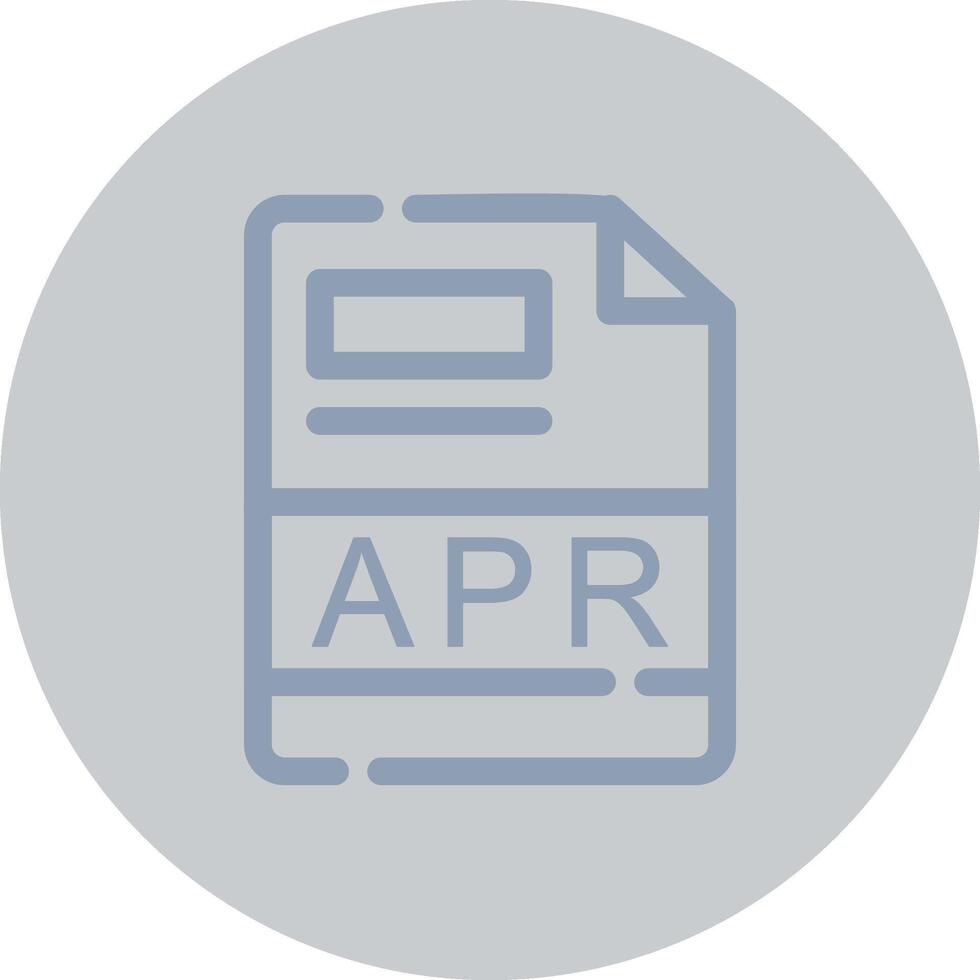 APR Creative Icon Design vector