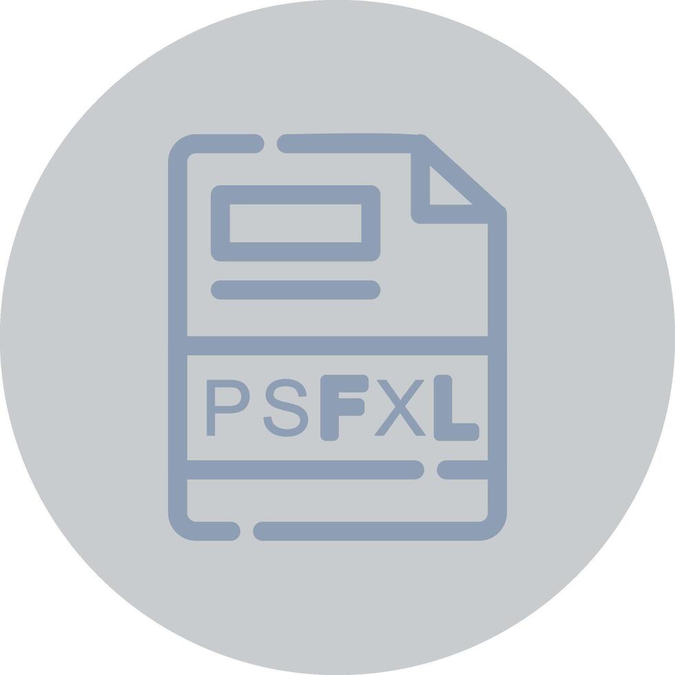 PSFXL Creative Icon Design vector