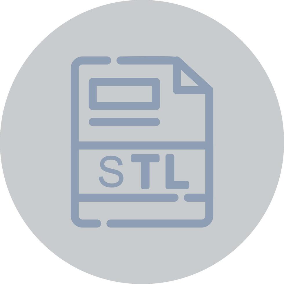 STL Creative Icon Design vector