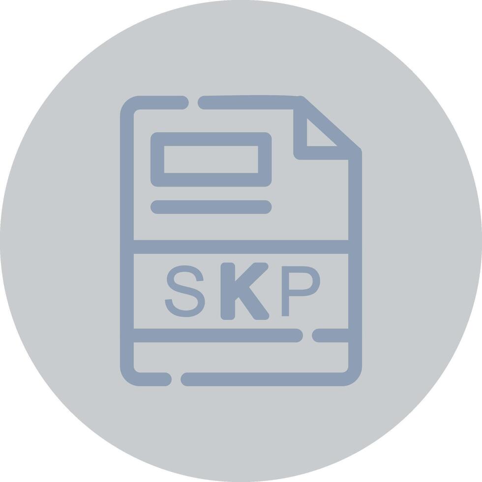 SKP Creative Icon Design vector