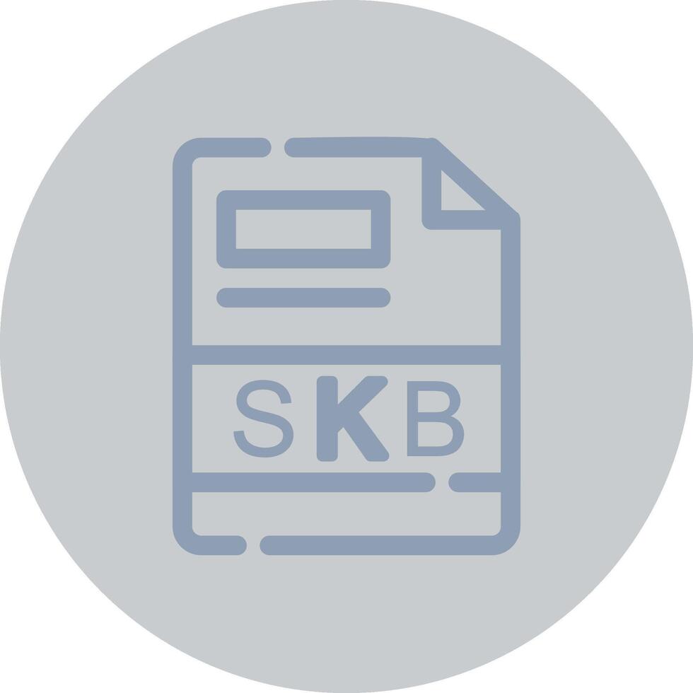 skb creativo icono diseño vector