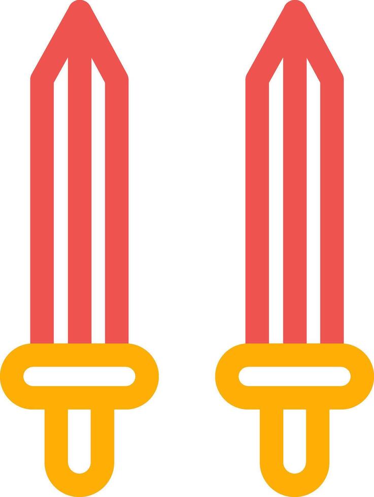 Swords Creative Icon Design vector