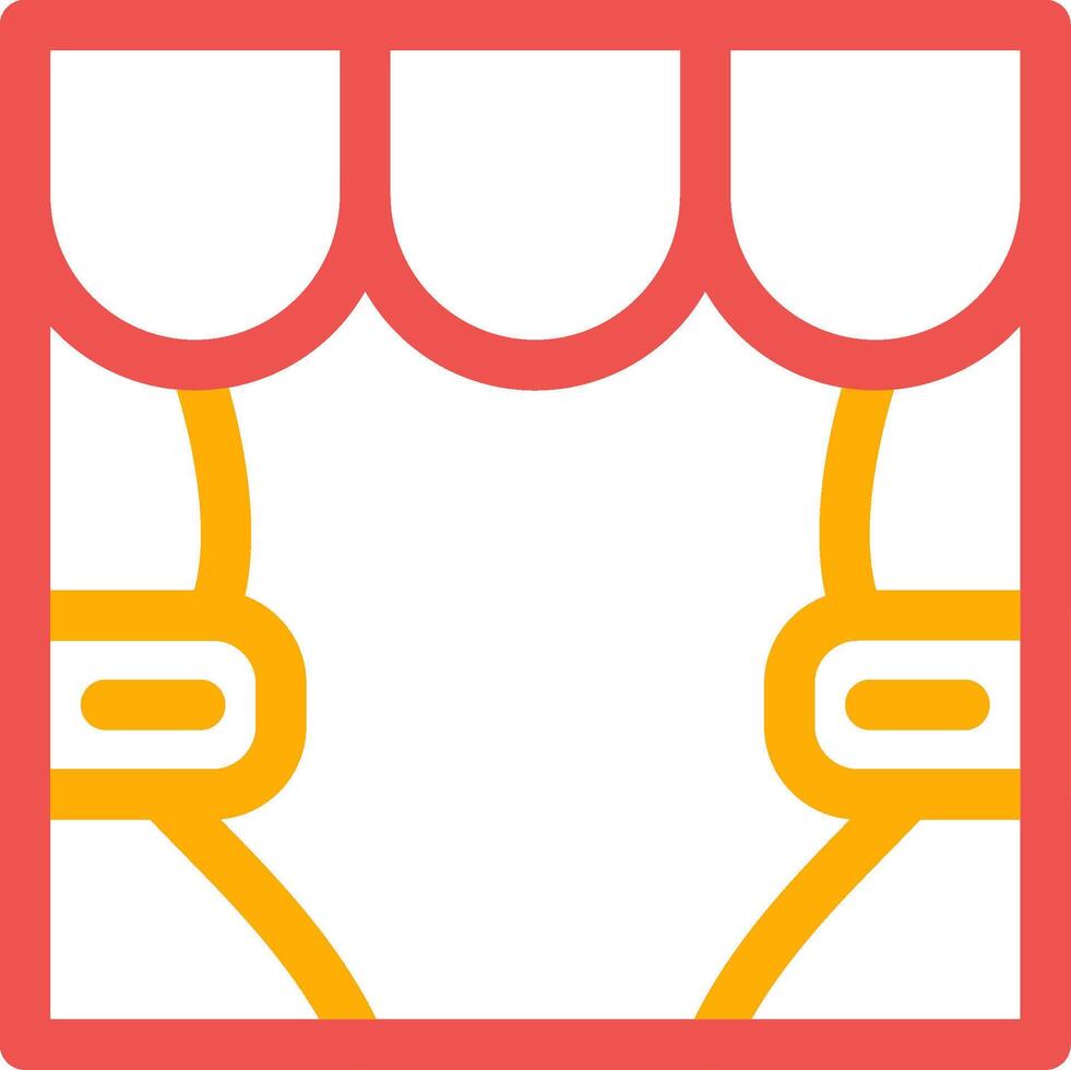 Stage Creative Icon Design vector