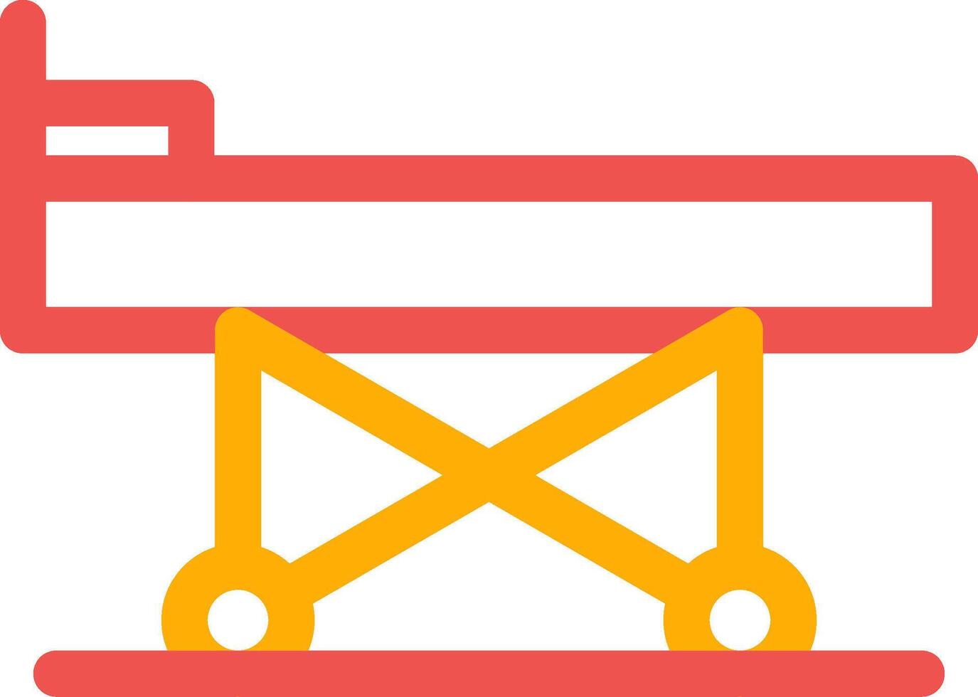 Stretcher Creative Icon Design vector