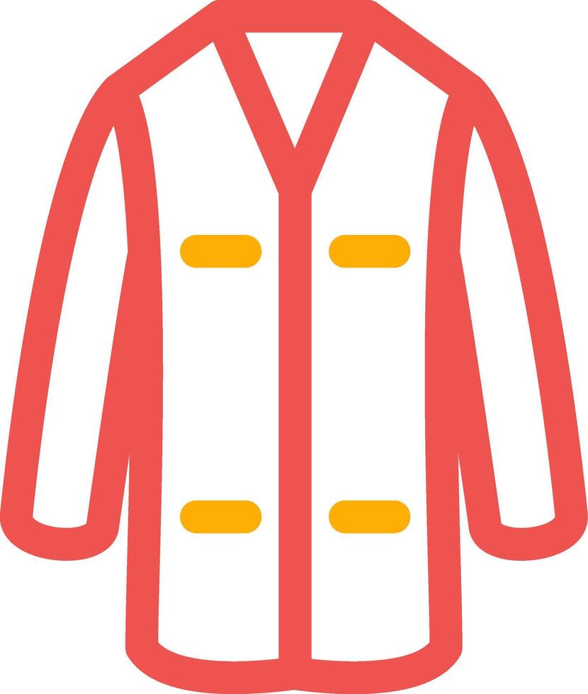 Lab Coat Creative Icon Design vector