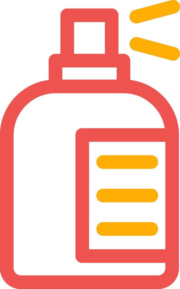 Spray Bottle Creative Icon Design vector