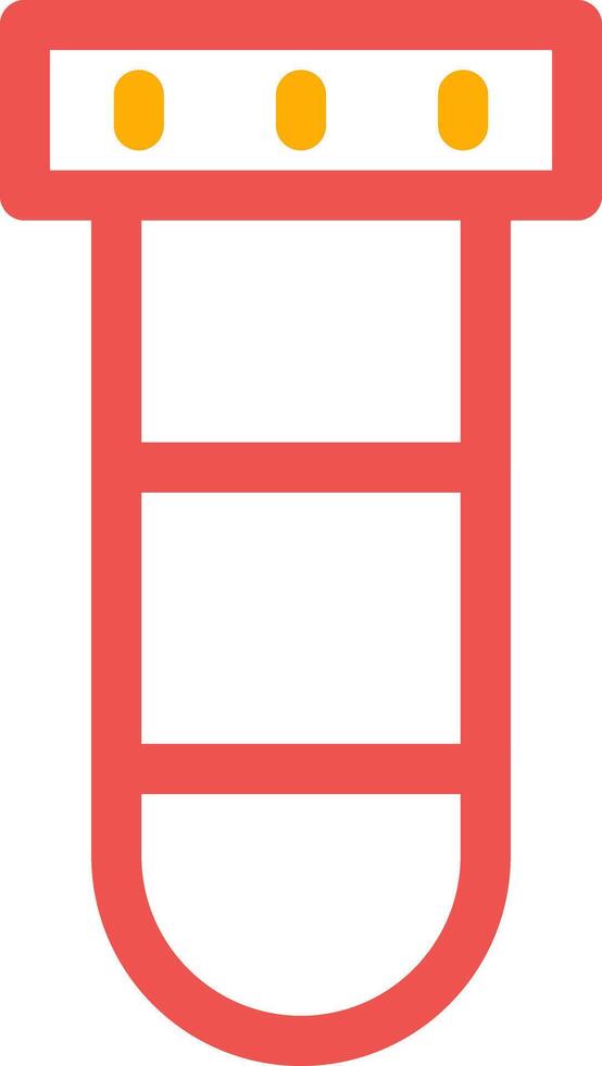 Test Tube Creative Icon Design vector